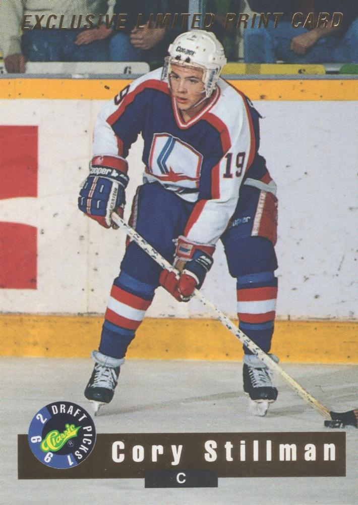 #LP5 Cory Stillman - Windsor Spitfires - 1992 Classic Draft Picks - Limited Prints Hockey