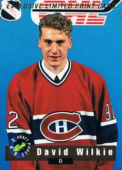 #LP7 David Wilkie - Montreal Canadiens - 1992 Classic Draft Picks - Limited Prints Hockey