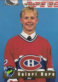 #LP9 Valeri Bure - Montreal Canadiens - 1992 Classic Draft Picks - Limited Prints Hockey