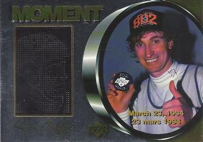 #M8 Wayne Gretzky - Los Angeles Kings - 1998-99 Upper Deck Ice McDonald's - Grand Moments Hockey