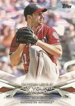#MLBA-11 Max Scherzer - Washington Nationals - 2018 Topps - MLB Awards Baseball