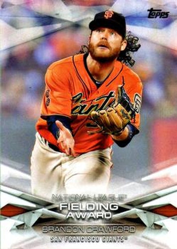 #MLBA-21 Brandon Crawford - San Francisco Giants - 2018 Topps - MLB Awards Baseball