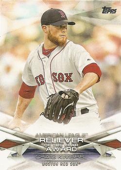 #MLBA-3 Craig Kimbrel - Boston Red Sox - 2018 Topps - MLB Awards Baseball