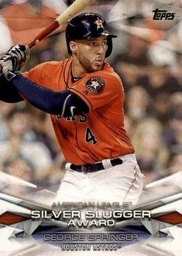 #MLBA-40 George Springer - Houston Astros - 2018 Topps - MLB Awards Baseball
