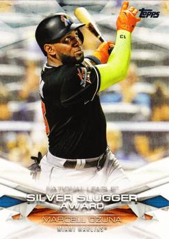 #MLBA-43 Marcell Ozuna - Miami Marlins - 2018 Topps - MLB Awards Baseball