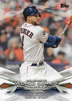 #MLBA-50 George Springer - Houston Astros - 2018 Topps - MLB Awards Baseball