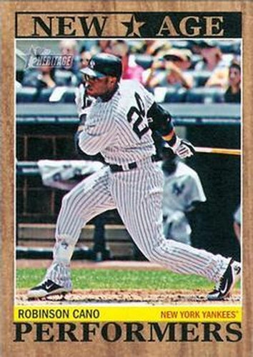 #NAP-13 Robinson Cano - New York Yankees - 2011 Topps Heritage - New Age Performers Baseball