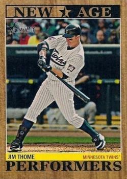 #NAP-2 Jim Thome - Minnesota Twins - 2011 Topps Heritage - New Age Performers Baseball