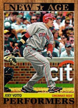 #NAP-7 Joey Votto - Cincinnati Reds - 2011 Topps Heritage - New Age Performers Baseball