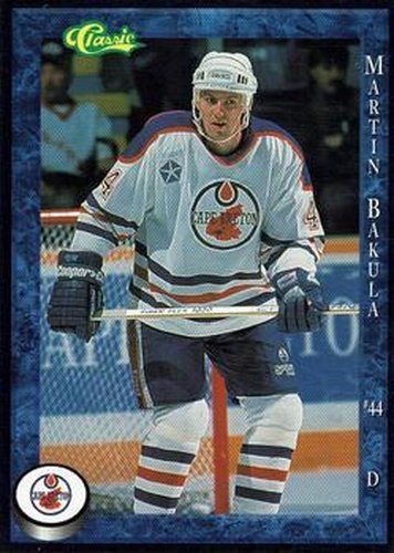 #NNO Martin Bakula - Cape Breton Oilers - 1994-95 Classic Cape Breton Oilers AHL Hockey