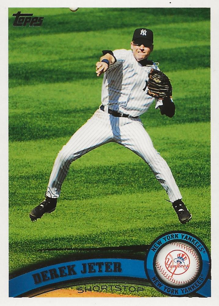 #NYY1 Derek Jeter - New York Yankees - 2011 Topps New York Yankees Baseball