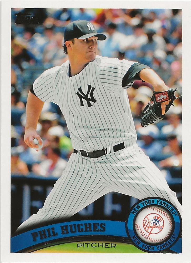 #NYY11 Phil Hughes - New York Yankees - 2011 Topps New York Yankees Baseball