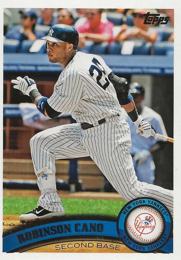 #NYY16 Robinson Cano - New York Yankees - 2011 Topps New York Yankees Baseball