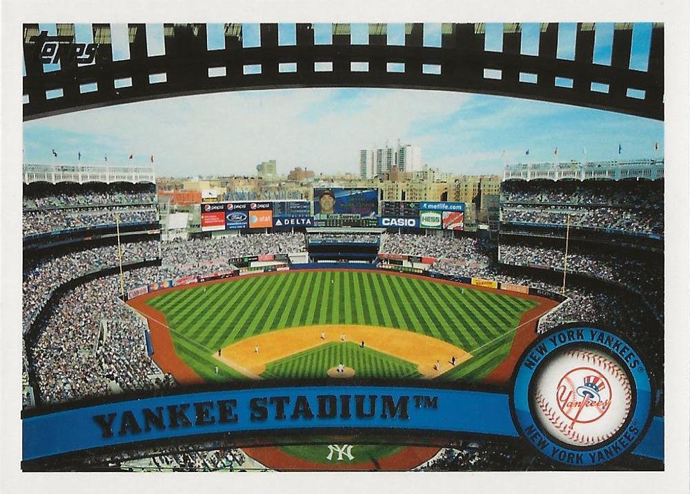 #NYY17 Yankee Stadium - New York Yankees - 2011 Topps New York Yankees Baseball