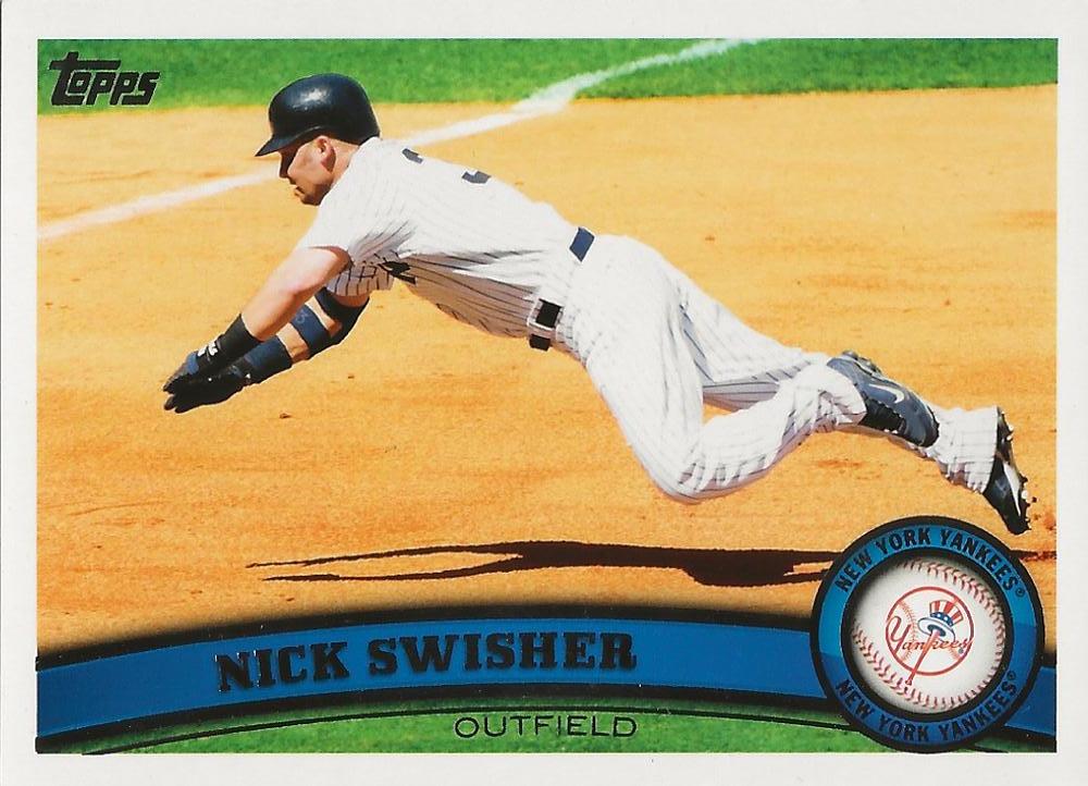 #NYY5 Nick Swisher - New York Yankees - 2011 Topps New York Yankees Baseball