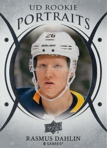 #P-100 Rasmus Dahlin - Buffalo Sabres - 2018-19 Upper Deck - UD Portraits Hockey