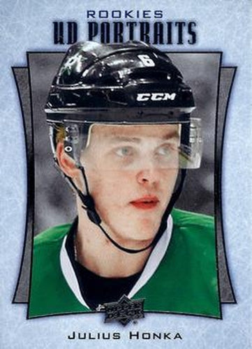 #P-105 Julius Honka - Dallas Stars - 2016-17 Upper Deck - UD Portraits Hockey