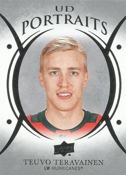 #P-18 Teuvo Teravainen - Carolina Hurricanes - 2018-19 Upper Deck - UD Portraits Hockey