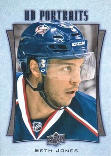 #P-1 Seth Jones - Columbus Blue Jackets - 2016-17 Upper Deck - UD Portraits Hockey