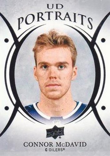 #P-23 Connor McDavid - Edmonton Oilers - 2018-19 Upper Deck - UD Portraits Hockey