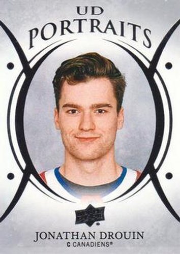 #P-2 Jonathan Drouin - Montreal Canadiens - 2018-19 Upper Deck - UD Portraits Hockey