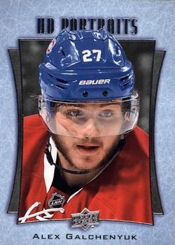#P-33 Alex Galchenyuk - Montreal Canadiens - 2016-17 Upper Deck - UD Portraits Hockey
