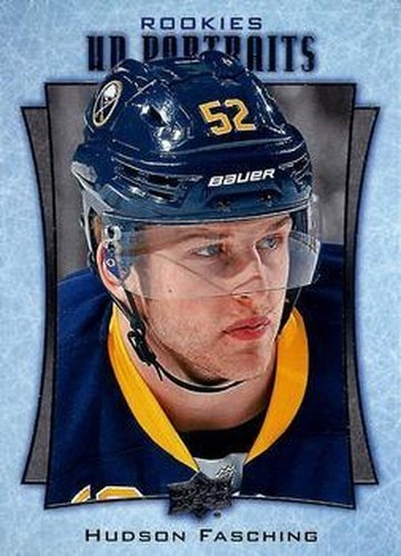 #P-59 Hudson Fasching - Buffalo Sabres - 2016-17 Upper Deck - UD Portraits Hockey