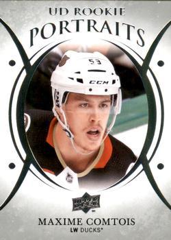 #P-69 Maxime Comtois - Anaheim Ducks - 2018-19 Upper Deck - UD Portraits Hockey