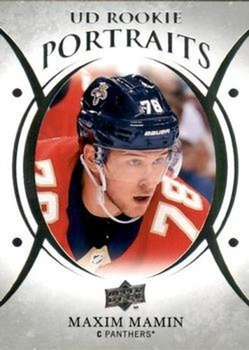 #P-82 Maxim Mamin - Florida Panthers - 2018-19 Upper Deck - UD Portraits Hockey