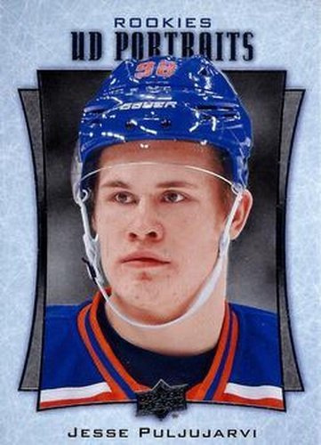 #P-87 Jesse Puljujarvi - Edmonton Oilers - 2016-17 Upper Deck - UD Portraits Hockey