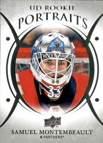 #P-88 Samuel Montembeault - Florida Panthers - 2018-19 Upper Deck - UD Portraits Hockey