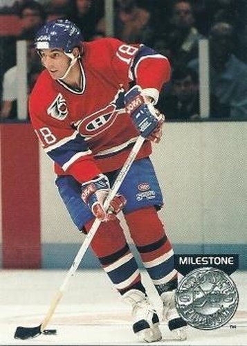 #PC18 Denis Savard - Montreal Canadiens - 1991-92 Pro Set Platinum - Collectibles Hockey
