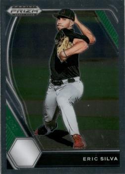 #PDP115 Eric Silva - JSerra Catholic High School CA Lions - 2021 Panini Prizm Draft Picks - Pink Velocity Prizm Baseball