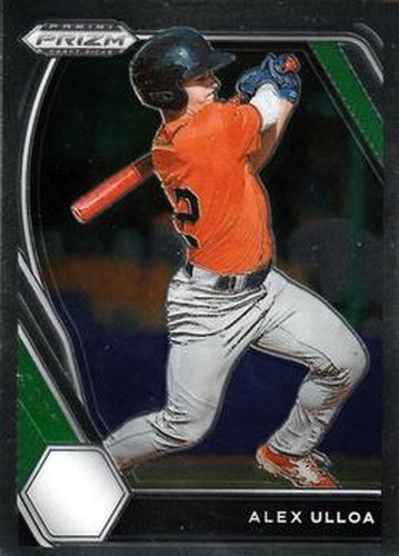 #PDP117 Alex Ulloa - Calvary Christian Academy FL Eagles - 2021 Panini Prizm Draft Picks - Pink Velocity Prizm Baseball