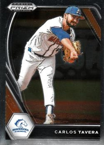 #PDP137 Carlos Tavera - UTA Mavericks - 2021 Panini Prizm Draft Picks Baseball