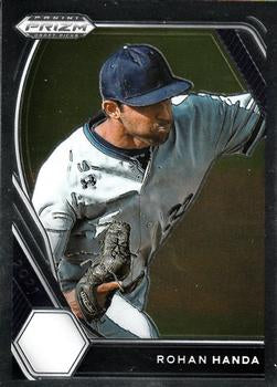 #PDP146 Rohan Handa - Yale Bulldogs - 2021 Panini Prizm Draft Picks - Pink Velocity Prizm Baseball
