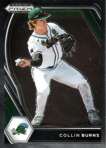 #PDP167 Collin Burns - Tulane Green Wave - 2021 Panini Prizm Draft Picks - Pink Velocity Prizm Baseball