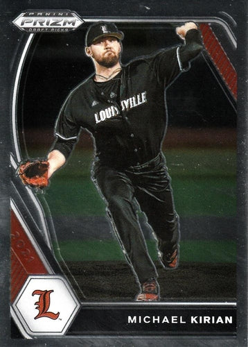#PDP173 Michael Kirian - Louisville Cardinals - 2021 Panini Prizm Draft Picks - Pink Velocity Prizm Baseball