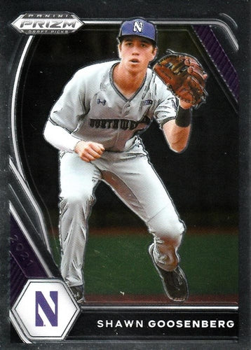 #PDP184 Shawn Goosenberg - Northwestern Wildcats - 2021 Panini Prizm Draft Picks Baseball
