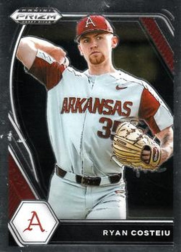 #PDP212 Ryan Costeiu - Arkansas Razorbacks - 2021 Panini Prizm Draft Picks Baseball