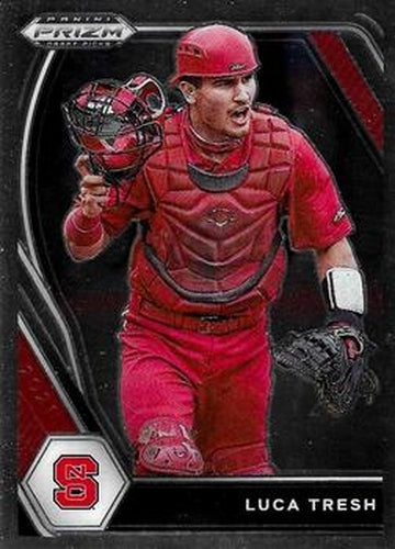 #PDP214 Luca Tresh - NC State Wolfpack - 2021 Panini Prizm Draft Picks Baseball