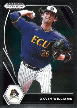 #PDP23 Gavin Williams - East Carolina Pirates - 2021 Panini Prizm Draft Picks Baseball