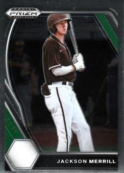 #PDP27 Jackson Merrill - Severna Park High School - 2021 Panini Prizm Draft Picks Baseball