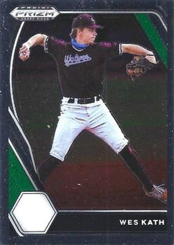 #PDP57 Wes Kath - Desert Mountain AZ Wolves - 2021 Panini Prizm Draft Picks - Pink Velocity Prizm Baseball