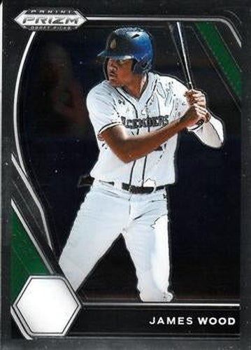 #PDP62 James Wood - IMG Academy - 2021 Panini Prizm Draft Picks - Pink Velocity Prizm Baseball