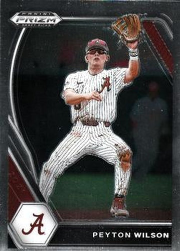 #PDP66 Peyton Wilson - Alabama Crimson Tide - 2021 Panini Prizm Draft Picks Baseball