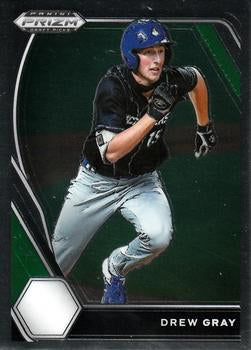 #PDP93 Drew Gray - IMG Academy - 2021 Panini Prizm Draft Picks - Pink Velocity Prizm Baseball