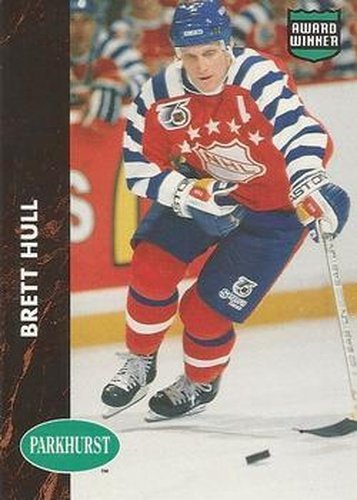 #PHC6 Brett Hull - St. Louis Blues - 1991-92 Parkhurst - Collectibles Hockey