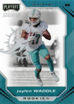 #PMR-6 Jaylen Waddle - Miami Dolphins - 2021 Panini Chronicles - Playoff Momentum Rookies Football