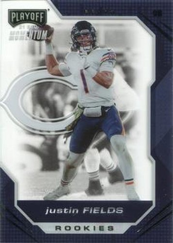 #PMR-8 Justin Fields - Chicago Bears - 2021 Panini Chronicles - Playoff Momentum Rookies Football